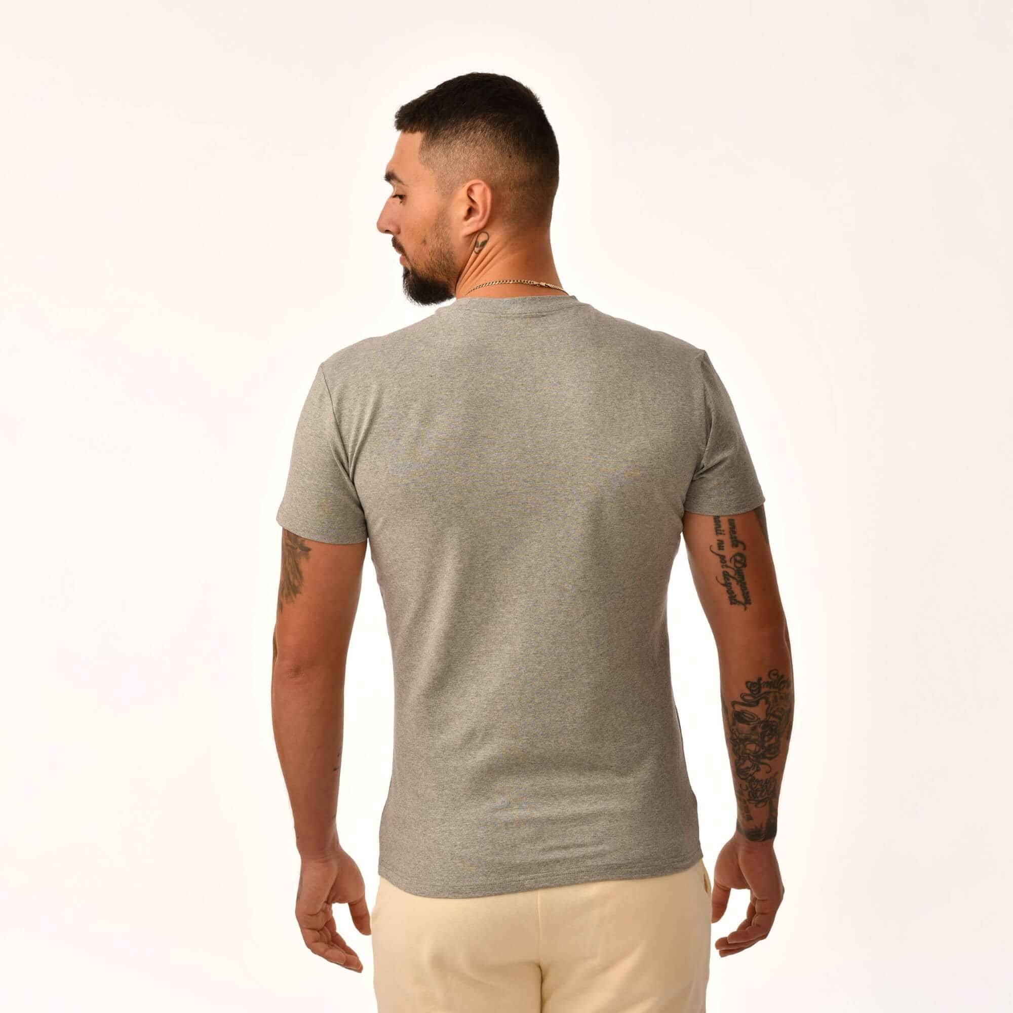 Gym Nerd Gray Tshirt