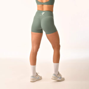 Gym Nerd Shorts Green Sage